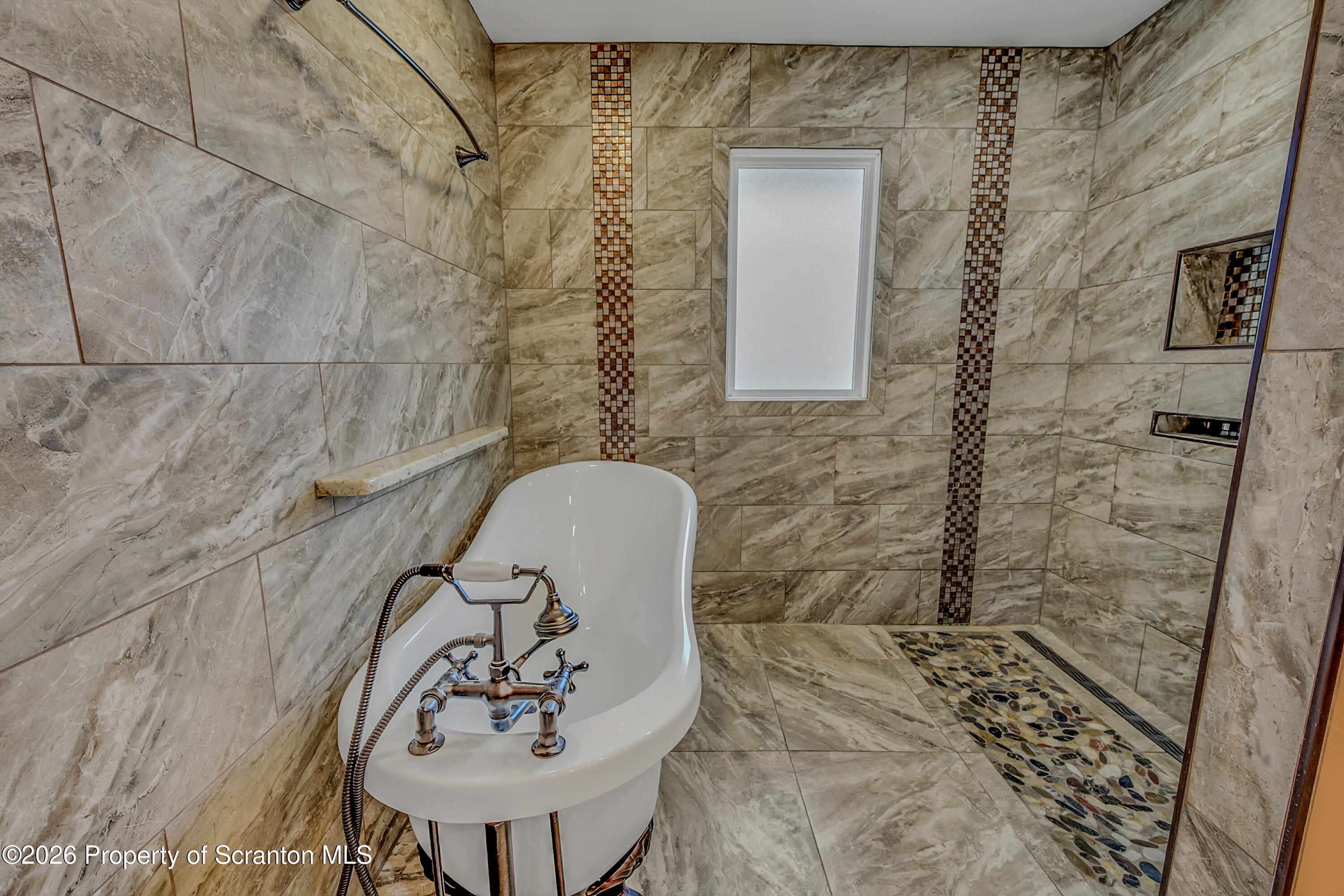 804 School Street Moosic, PA 18507 - Photo 35 of 67 a bathroom with a sink and mirror