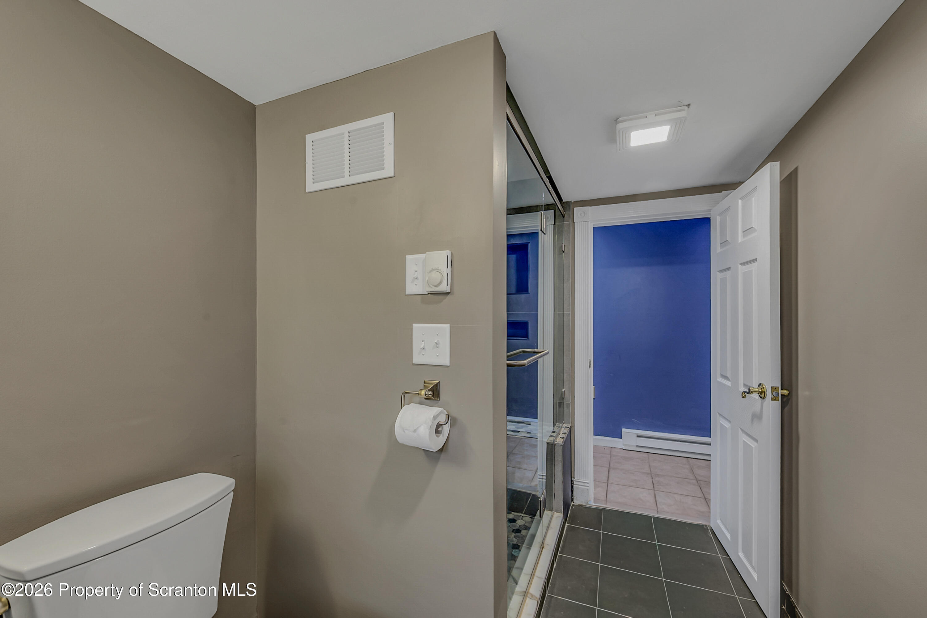 804 School Street Moosic, PA 18507 - Photo 52 of 67 a bathroom with a toilet and a shower
