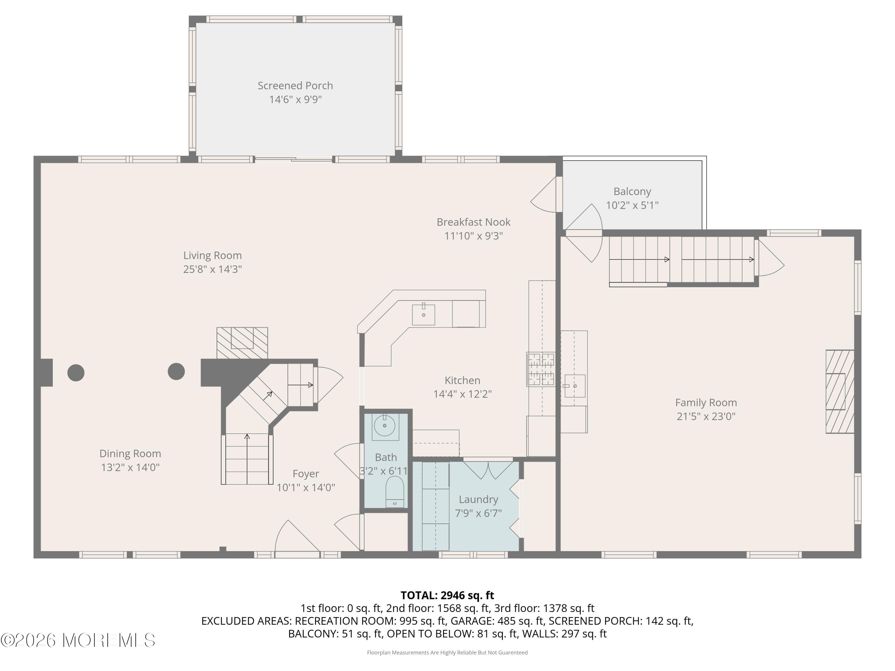 1651 Forge Pond Road Brick, NJ 08724 - Photo 85 of 88 Floorplan 1st Floor