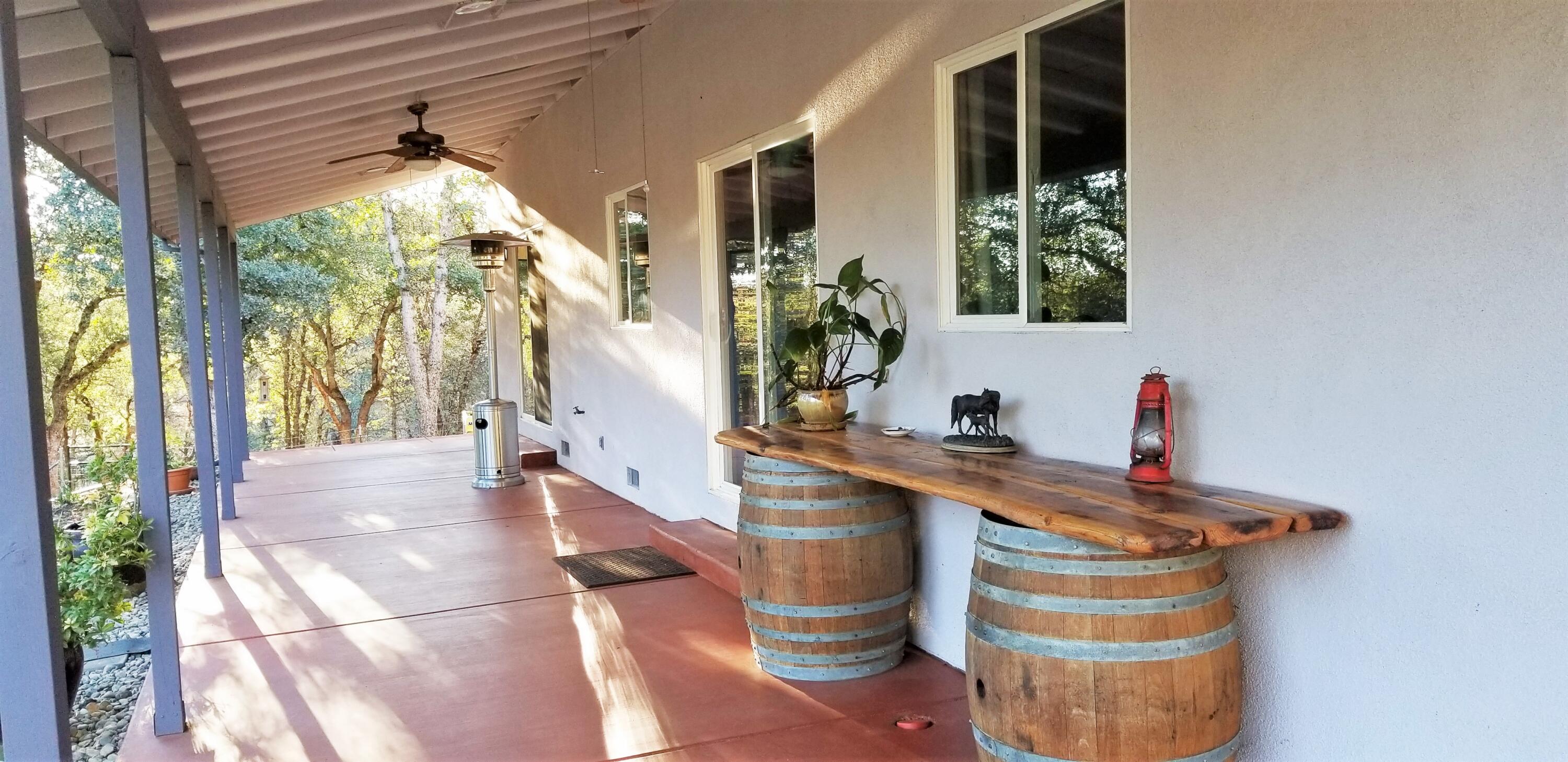18900 Saddleback Ridge Road Cottonwood, CA 96022 - Photo 12 of 14 Covered Porch