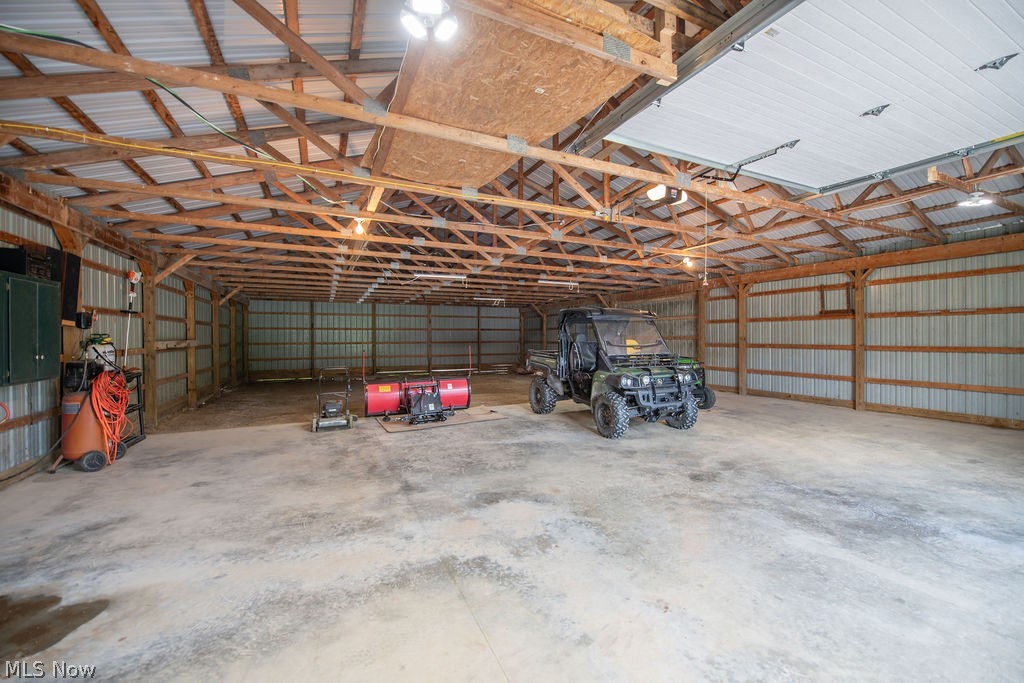 48800 Foxes Bottom Road Cadiz, OH 43907 - Photo 14 of 50 Outbuilding featuring concrete flooring and overhead lighting
