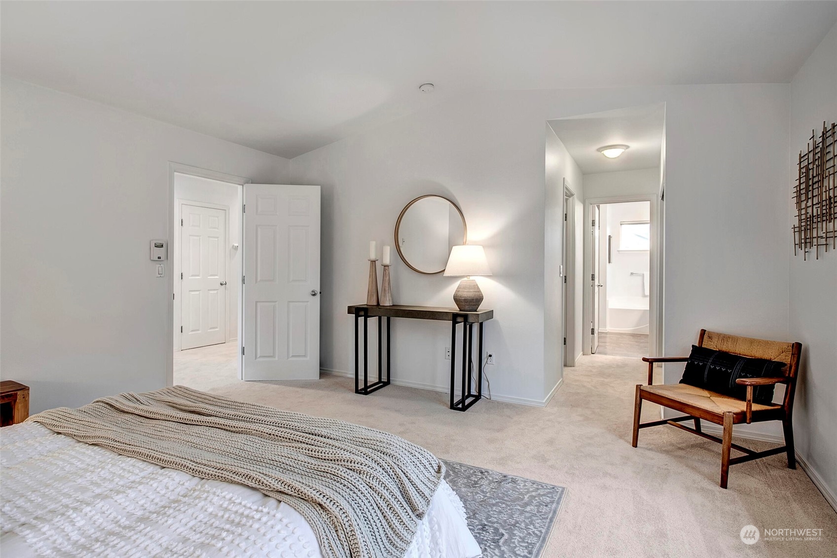 453 Field Place Northeast Renton, WA 98059 - Photo 16 of 36 a bedroom with bed and a window