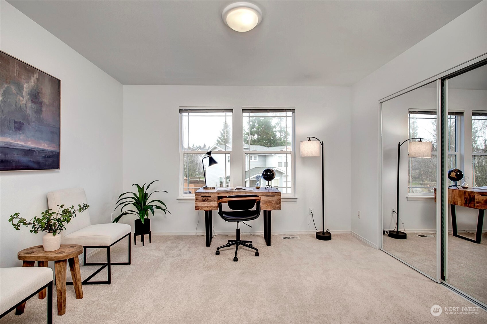 453 Field Place Northeast Renton, WA 98059 - Photo 19 of 36 a view of a livingroom with furniture and a window
