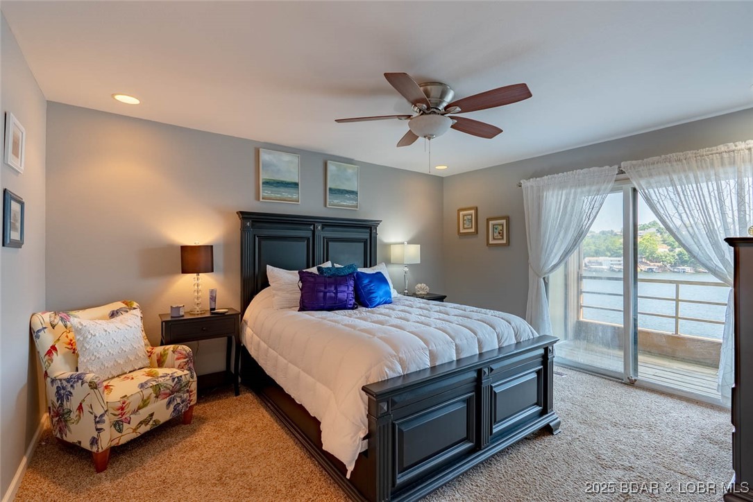 52 Cedar Road, Unit 2A Lake Ozark, MO 65049 - Photo 19 of 48 Lakeside Master Bedroom
