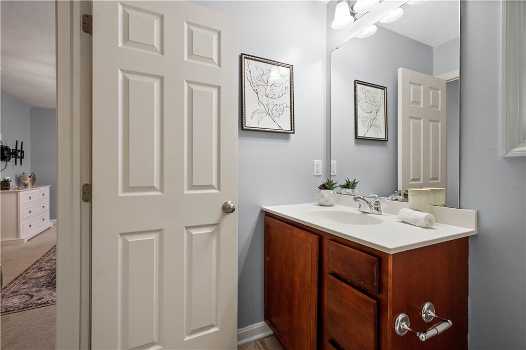 271 Overlook Court Coraopolis, PA 15108 - Photo 24 of 46 a bathroom with a sink and a mirror