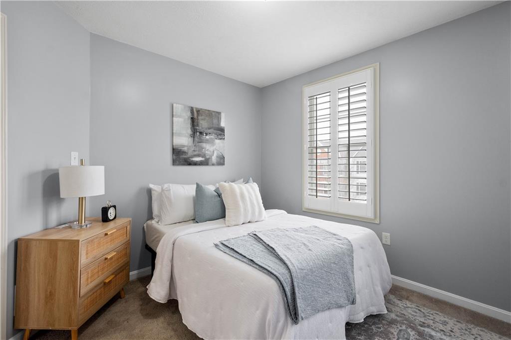 271 Overlook Court Coraopolis, PA 15108 - Photo 27 of 46 a bed room with a bed and a night stand