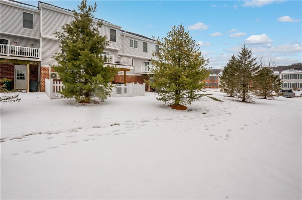 271 Overlook Court Coraopolis, PA 15108 - Photo 40 of 46 a view of white house with a yard covered in snow
