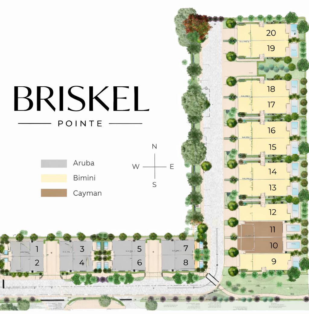 6818 Northeast Briskel Pointe Drive Boca Raton, FL 33487 - Photo 29 of 31 Site Plan