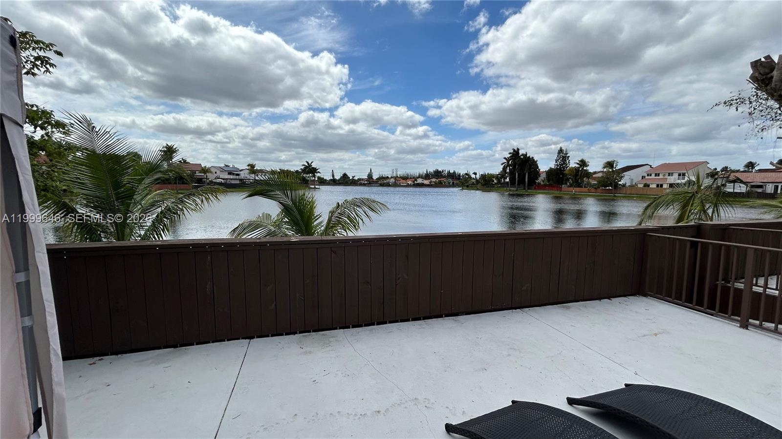 13267 Southwest 9th Lane Miami, FL 33184 - Photo 51 of 53 a balcony with lake view