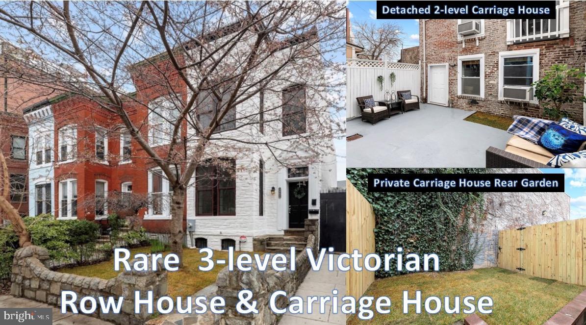 Rare 3 level Row house + 2 level Guest house