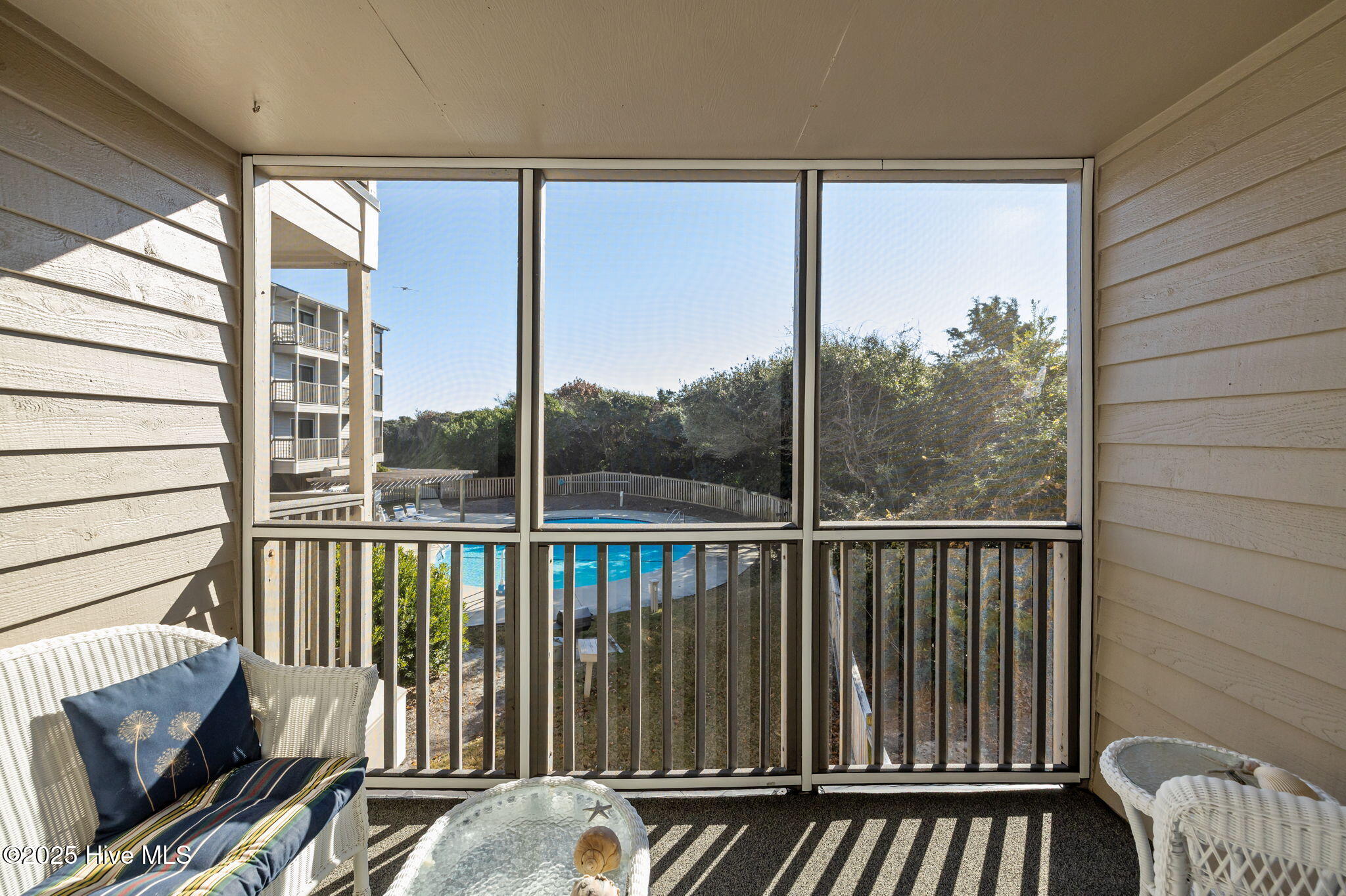 2509 West Fort Macon Road, Unit 103B Atlantic Beach, NC 28512 - Photo 16 of 48 Screened In Deck