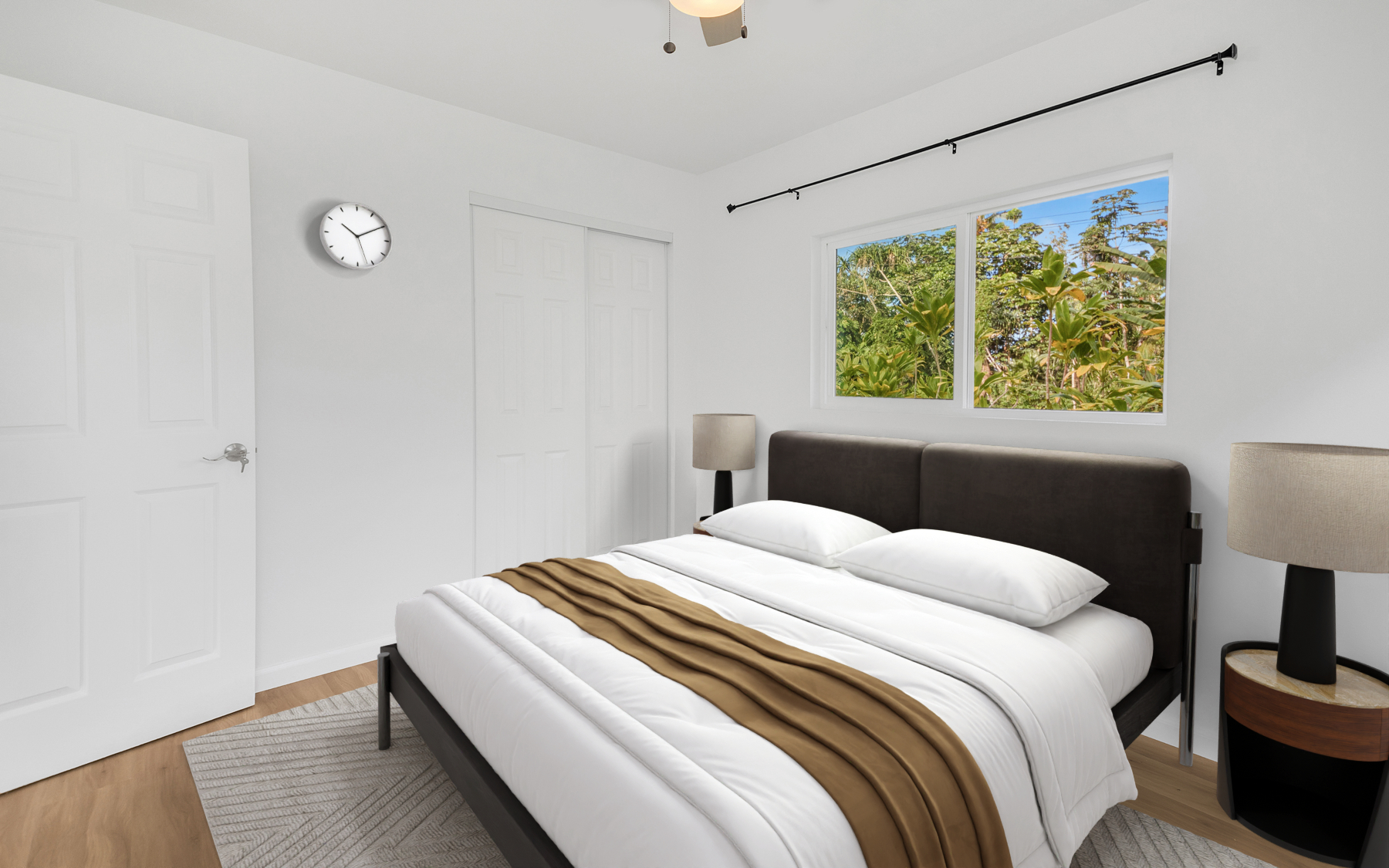 15-385 Puni Makai Loop North Pahoa, HI 96778 - Photo 18 of 22 a bedroom with a bed and a window