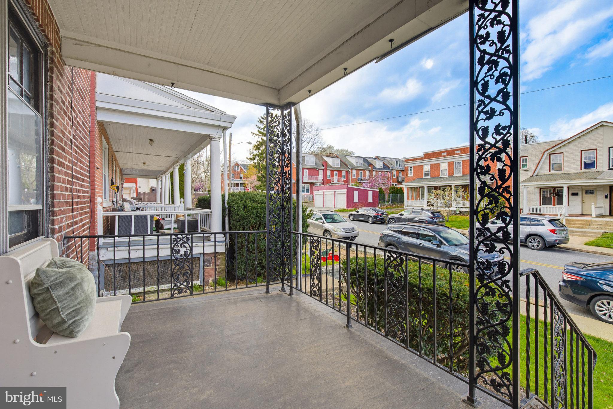 636 3rd Street Lancaster, PA 17603 - Photo 33 of 42 a view of a balcony with potted plants