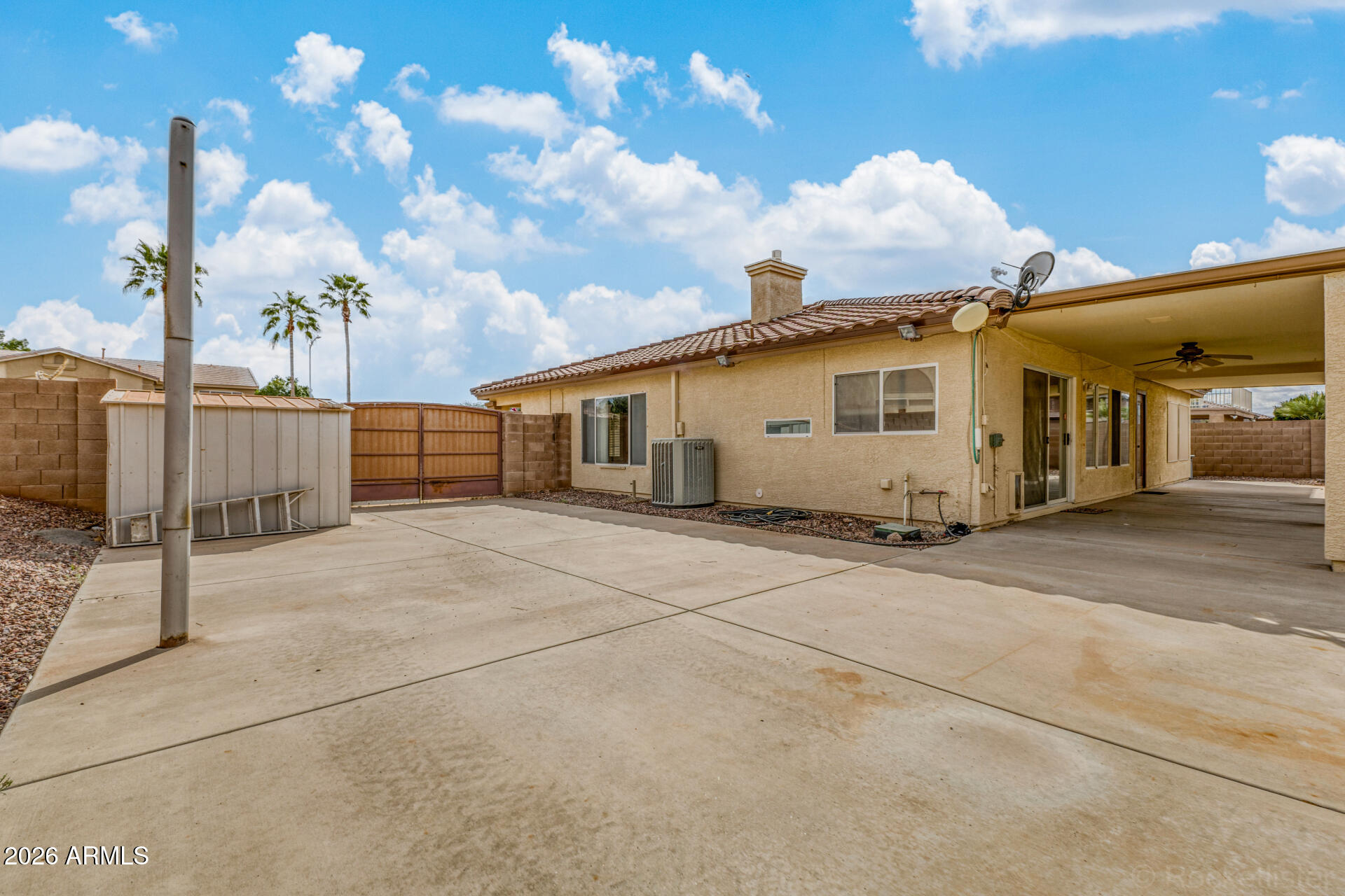 6356 West Avenida Del Rey Phoenix, AZ 85083 - Photo 27 of 31 a view of a house with a backyard