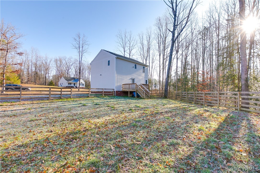 121 Pine Haven Road Aylett, VA 23009 - Photo 31 of 33 Large backyard is fenced; works great for a large