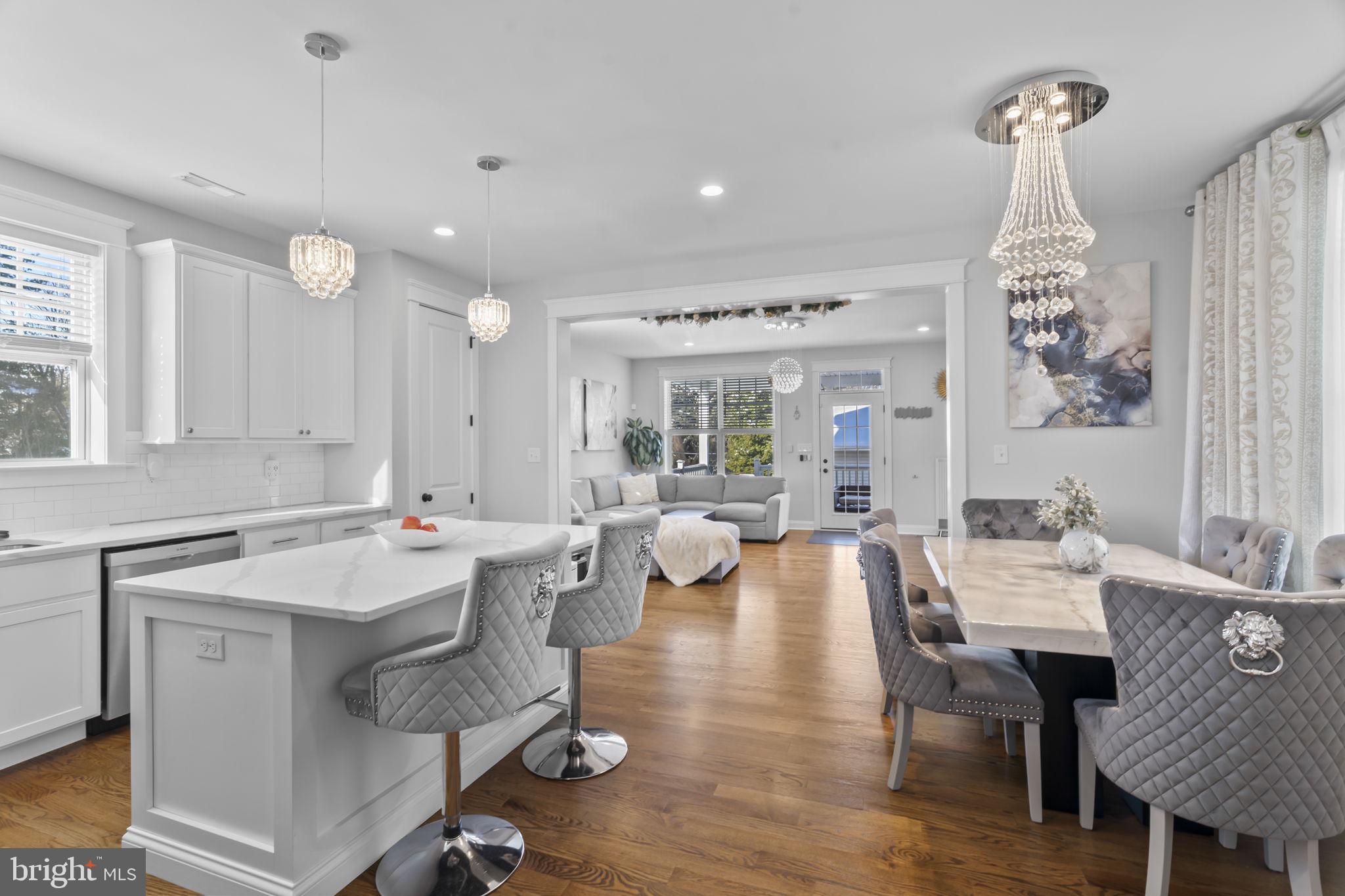 122 Church Road Jenkintown, PA 19046 - Photo 12 of 38 a large kitchen with a table and chairs