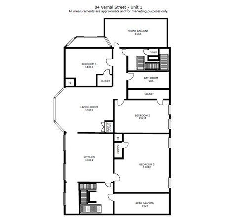 84 Vernal Street Everett, MA 02149 - Photo 24 of 26