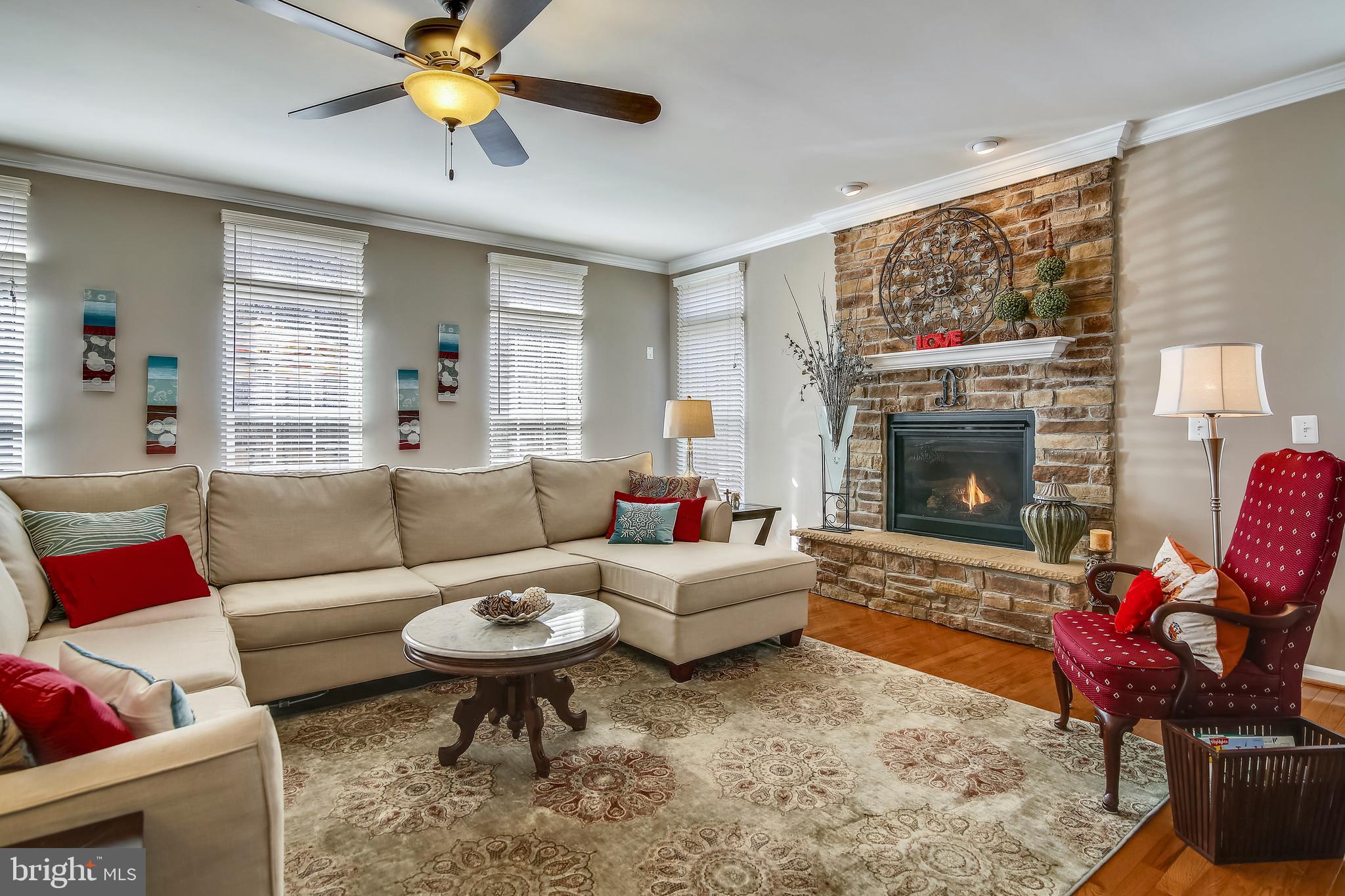 4537 Spring Run Road Warrenton, VA 20187 - Photo 14 of 68 Hardwoods extend into family room