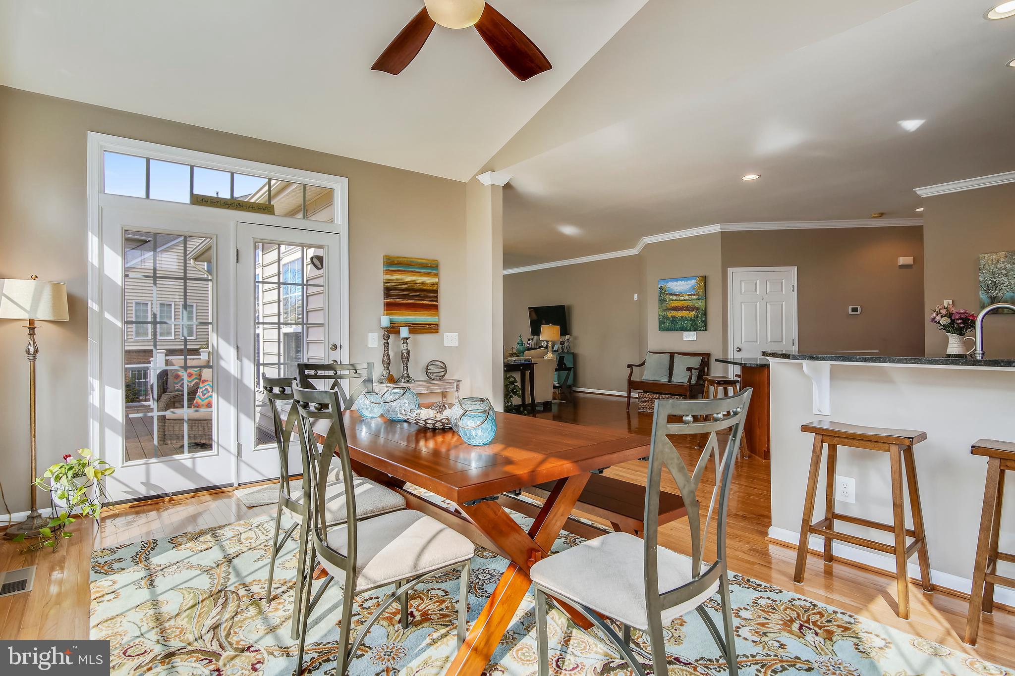 4537 Spring Run Road Warrenton, VA 20187 - Photo 17 of 68 Morning room extension with french doors to deck