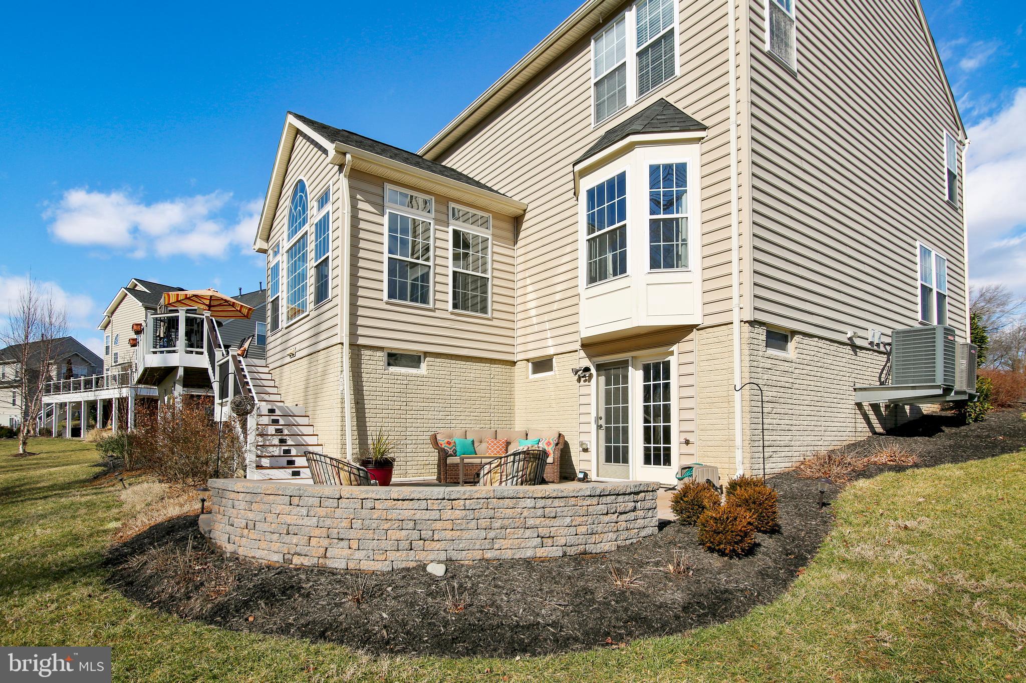 4537 Spring Run Road Warrenton, VA 20187 - Photo 4 of 68 Stone wall seating, room for all your friends