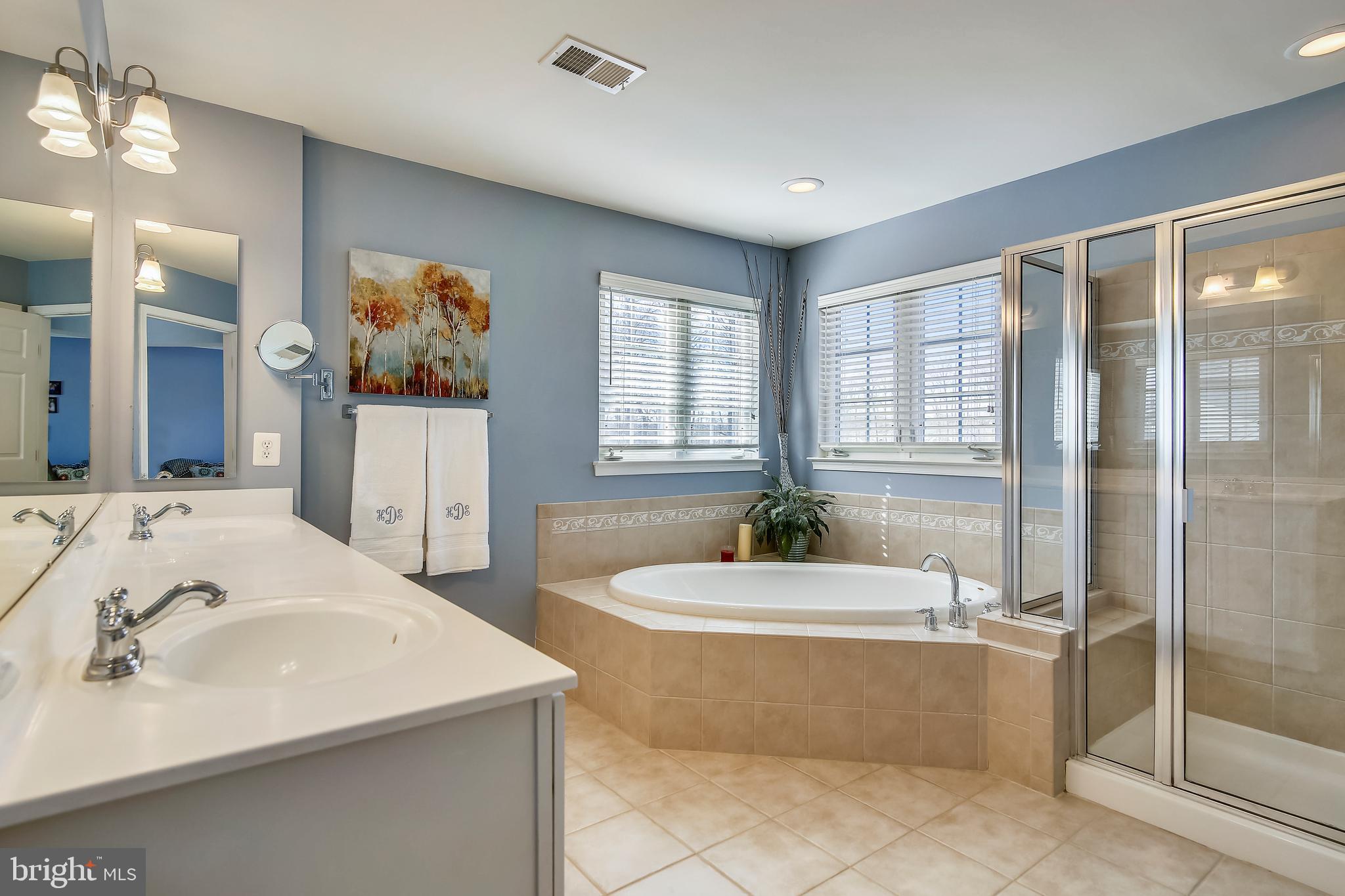 4537 Spring Run Road Warrenton, VA 20187 - Photo 33 of 68 Upgraded owners' suite bath w/views of trees