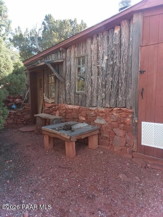38125 North Snake Road Ash Fork, AZ 86320 - Photo 3 of 34 a view of a backyard with wooden fence