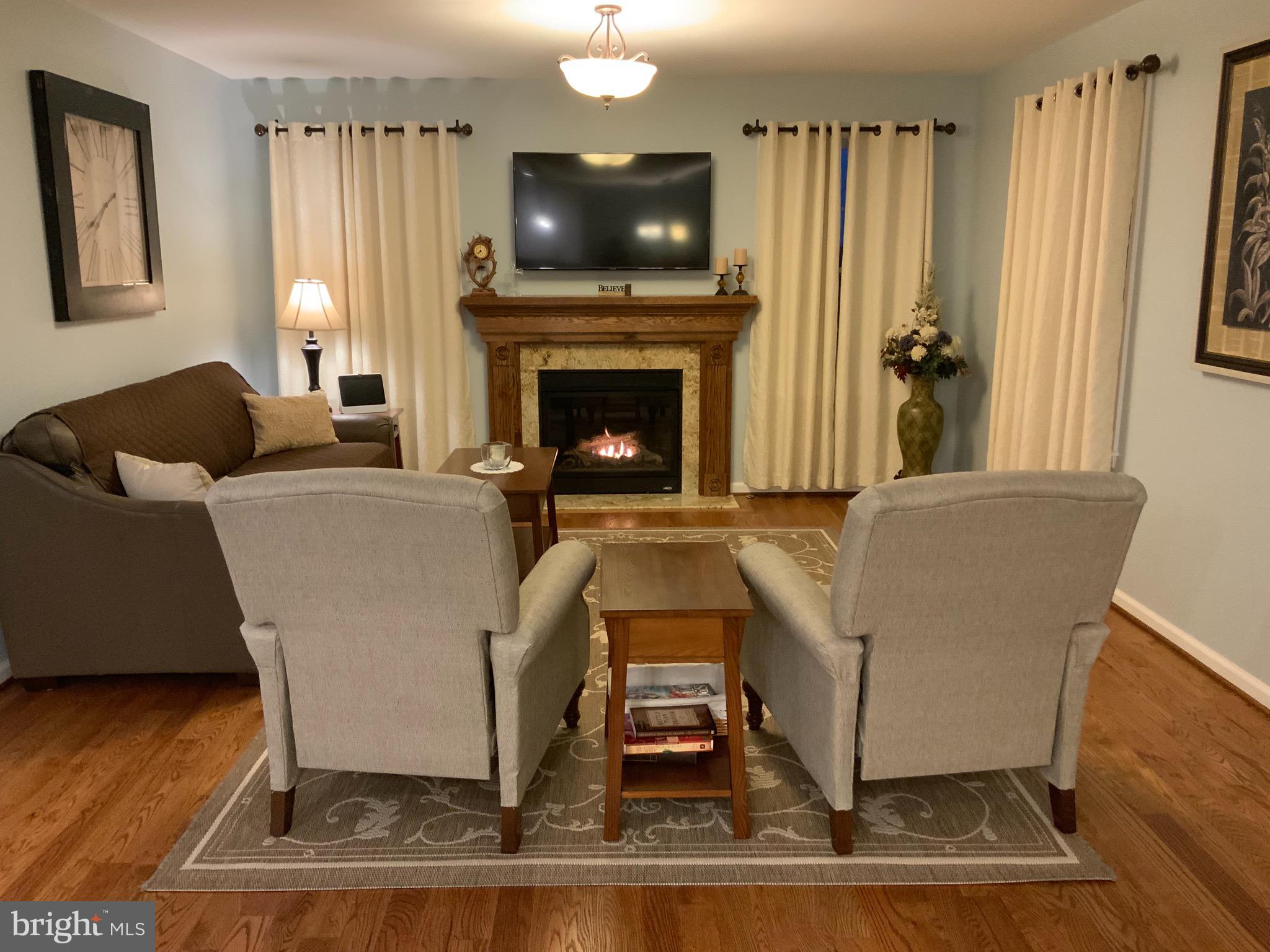 123 Reprisal Road Inwood, WV 25428 - Photo 16 of 64 Living Room w/Gas Fireplace
