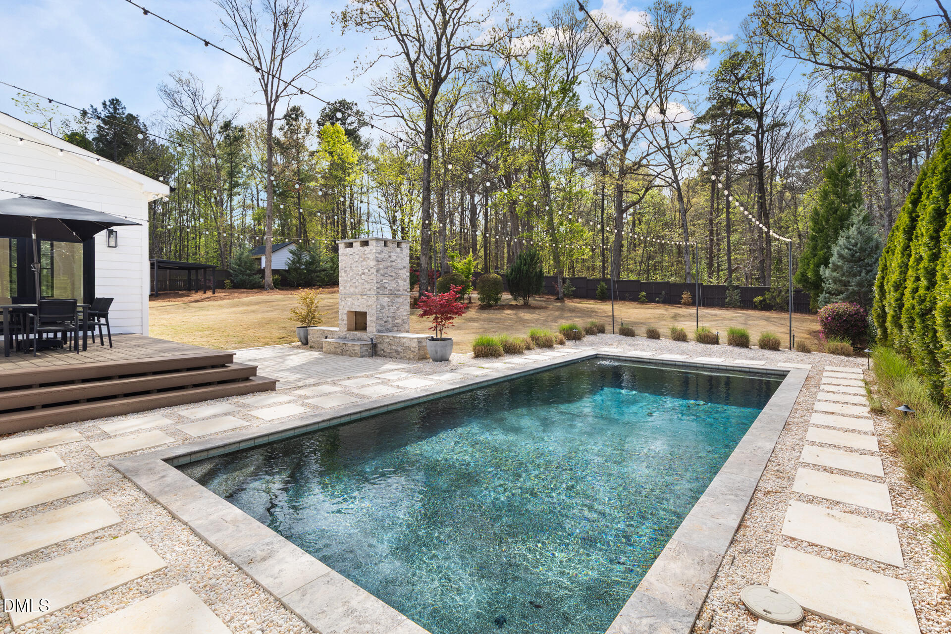 1117 Barley Stone Way Raleigh, NC 27603 - Photo 40 of 59 a view of a swimming pool with a patio