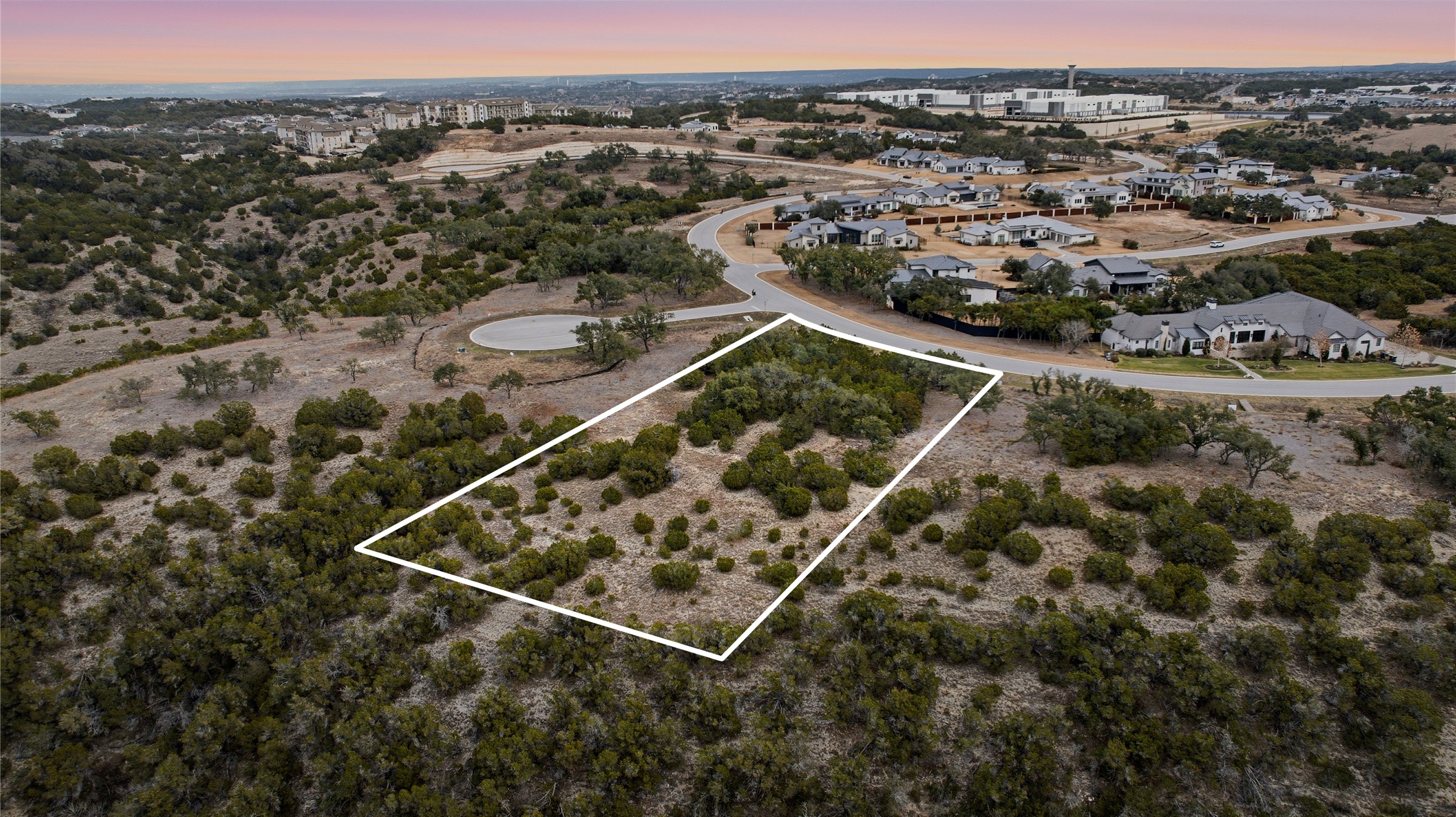 6204 Madrone Tree Lane Austin, TX 78738 - Photo 3 of 14 an aerial view of a residential houses