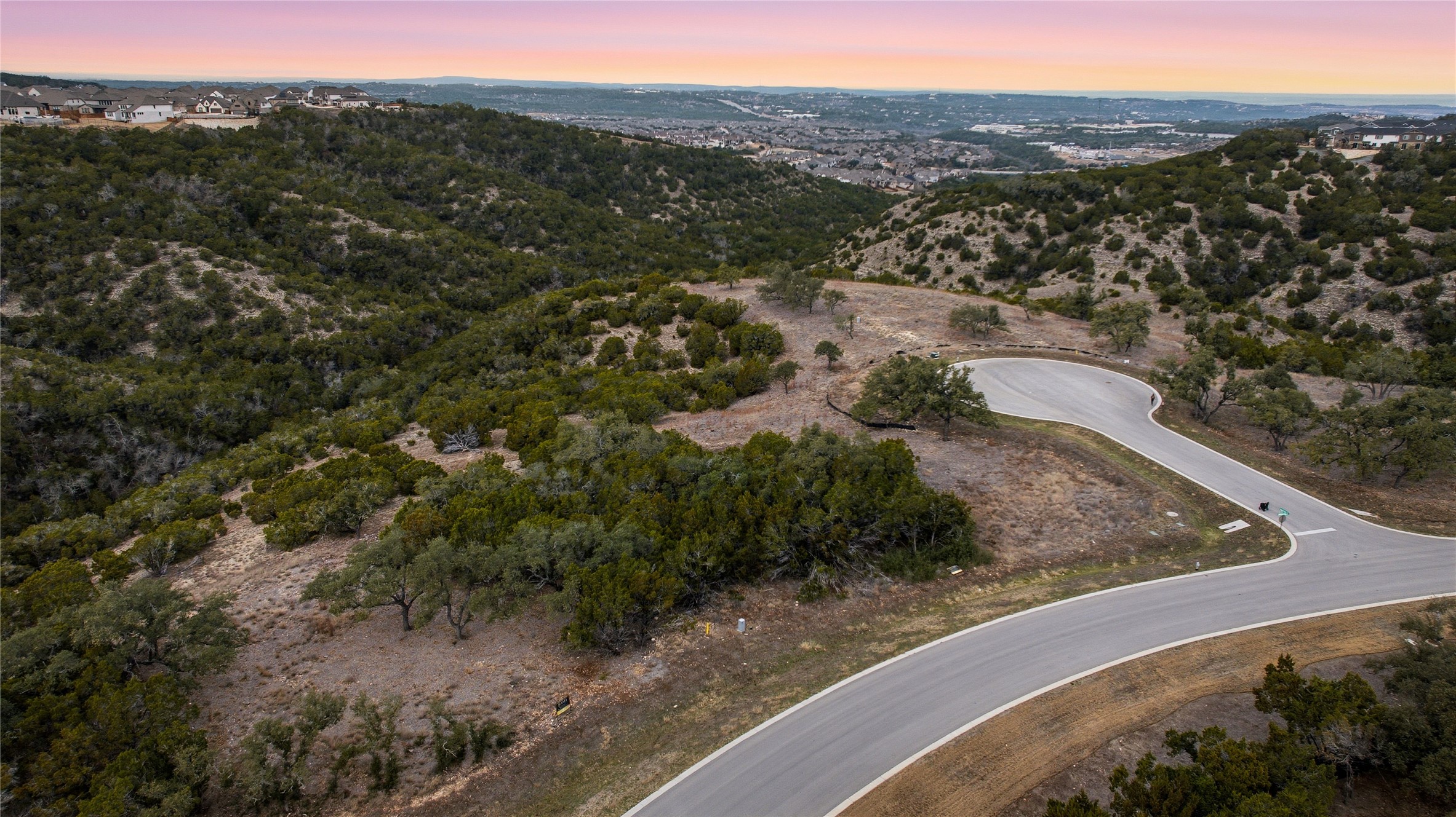 6204 Madrone Tree Lane Austin, TX 78738 - Photo 5 of 14 a view of a forest with mountains in the background