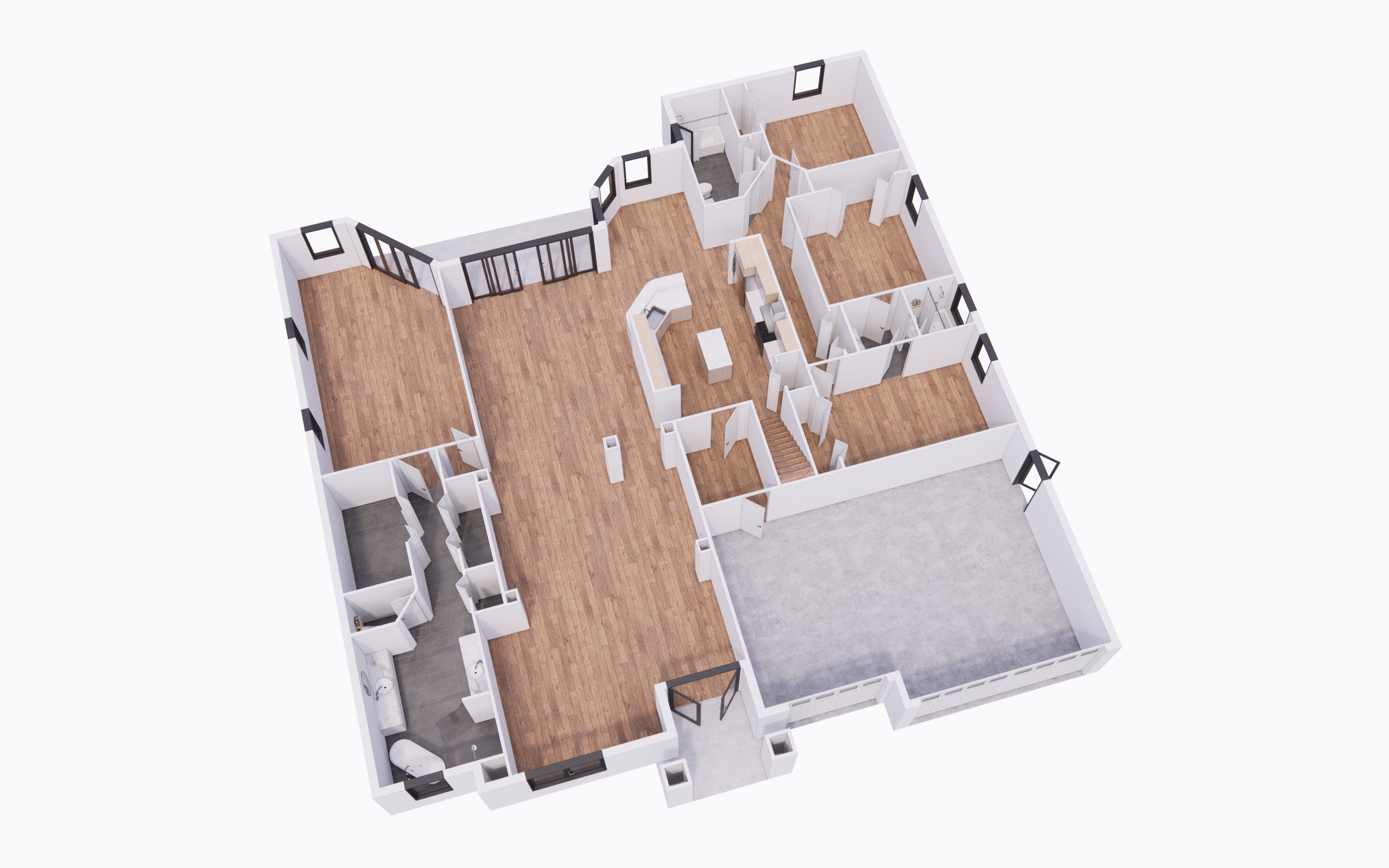 7209 Serrano Terrace Delray Beach, FL 33446 - Photo 47 of 48 a view of living room with furniture and a floor