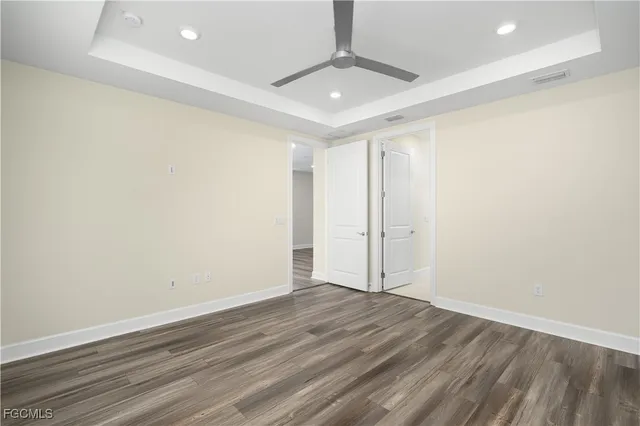 wooden floor in an empty room