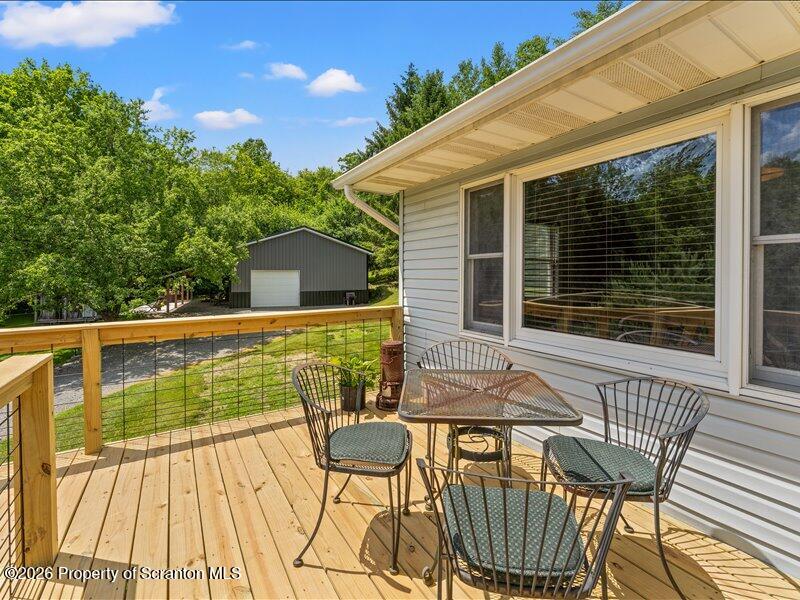 480 Barney Hollow Road Nicholson, PA 18446 - Photo 28 of 31 New front deck