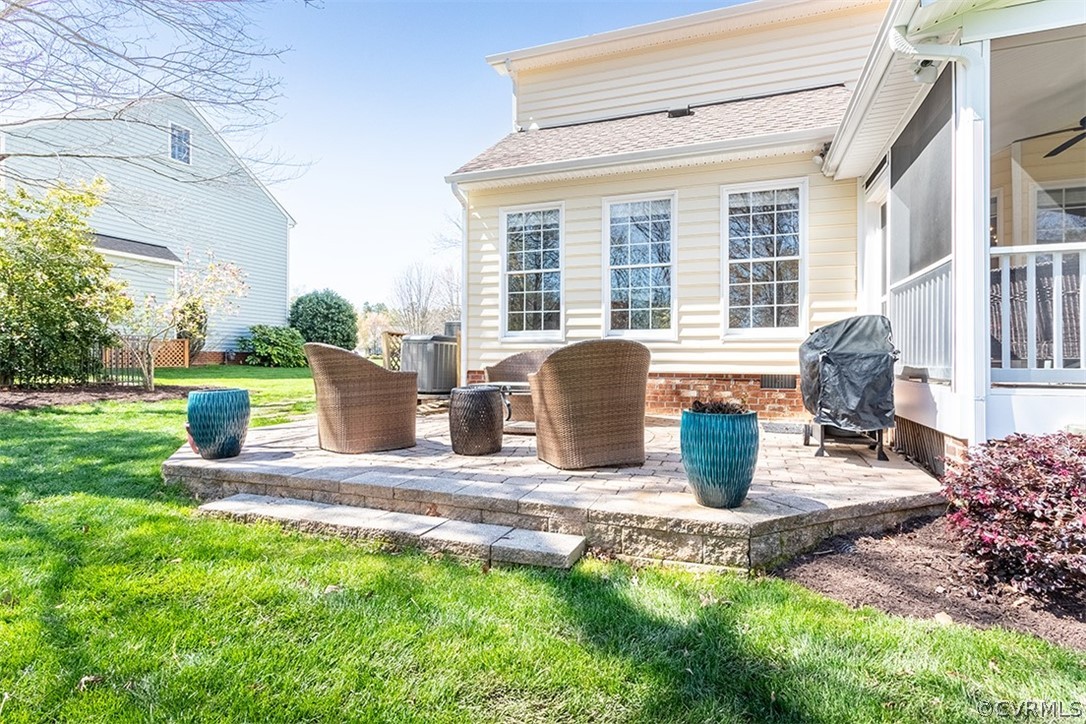 14006 Planters Walk Drive Midlothian, VA 23113 - Photo 36 of 48 a view of outdoor space yard and porch
