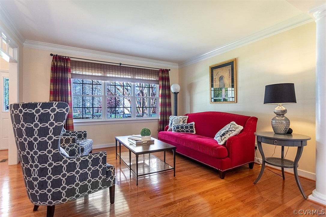 14006 Planters Walk Drive Midlothian, VA 23113 - Photo 9 of 48 a living room with furniture and a flat screen tv