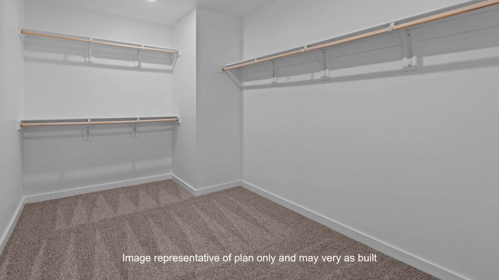 7444 9th Street Lubbock, TX 79416 - Photo 14 of 24 a view of an empty walk in closet