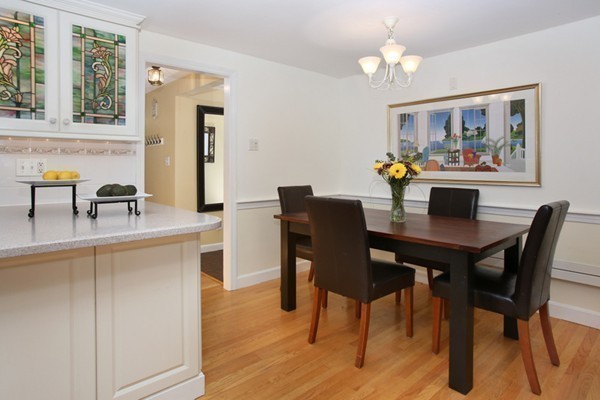 4 Milk Street Lexington, MA 02421 - Photo 7 of 11 a view of a dining room with furniture and wooden floor