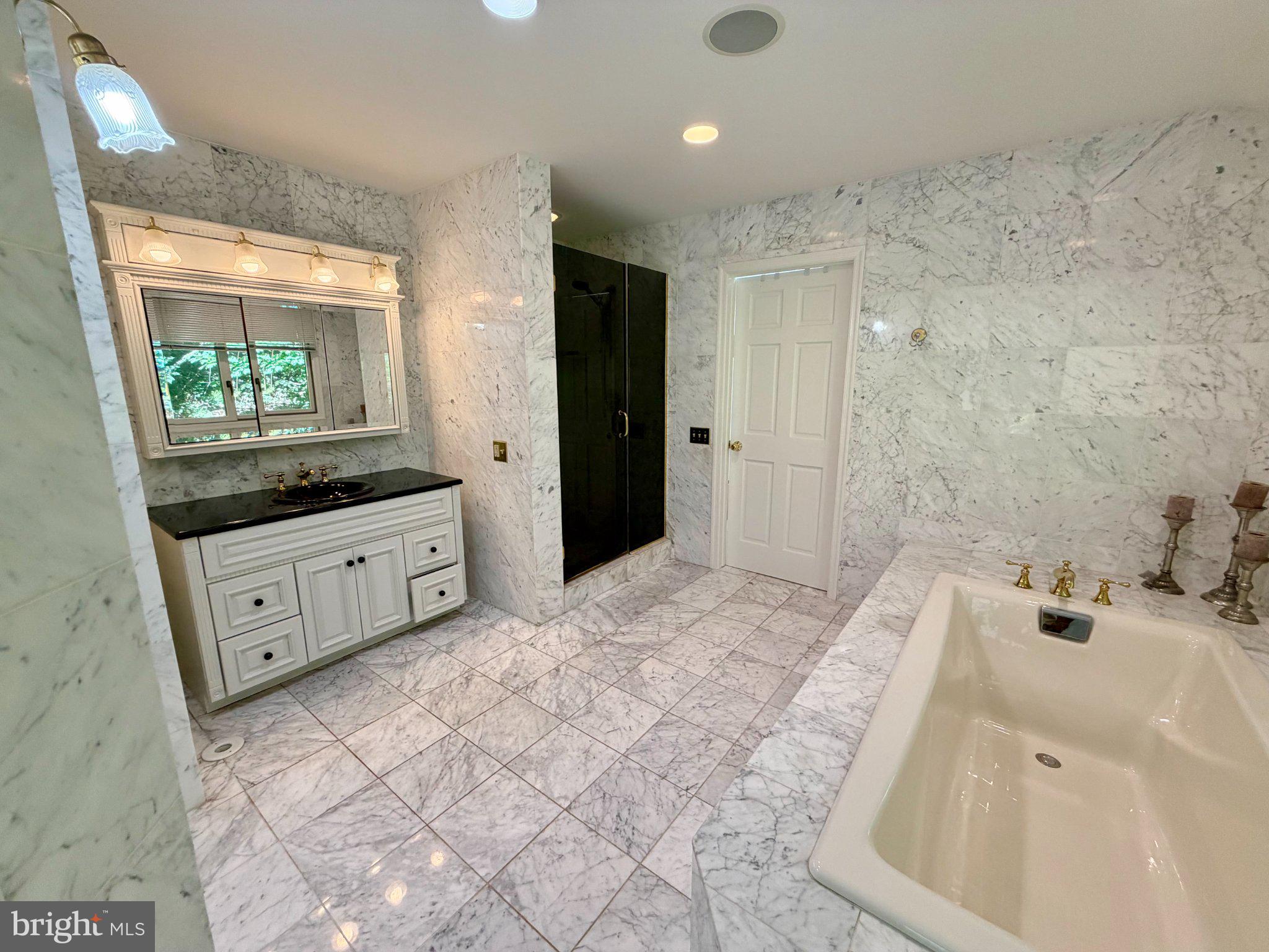 756 Campwoods Road Villanova, PA 19085 - Photo 31 of 38 Luxurious marble bathroom retreat.