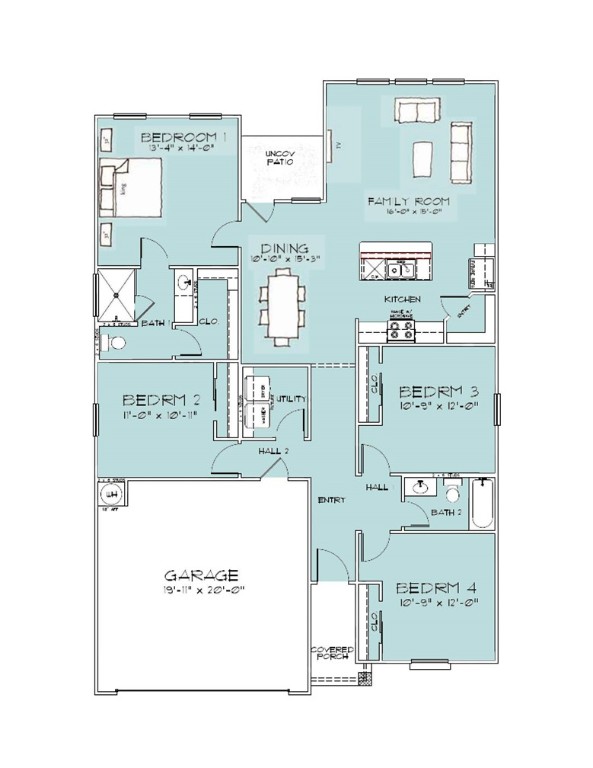 5506 Harriet Street Bryan, TX 77807 - Photo 3 of 6 a picture of a book and a floor