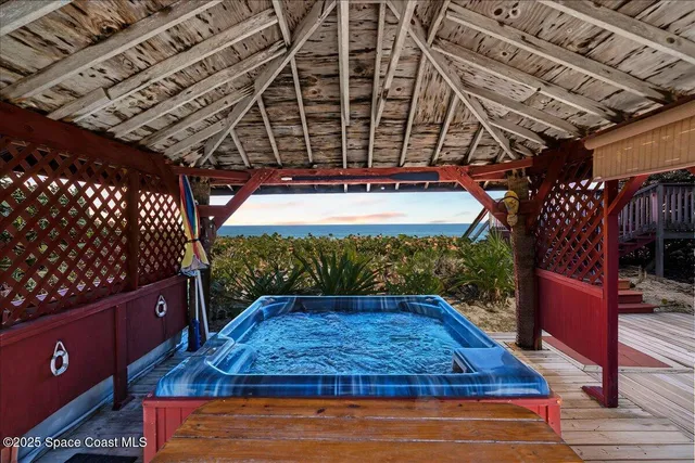 a view of a indoor swimming pool