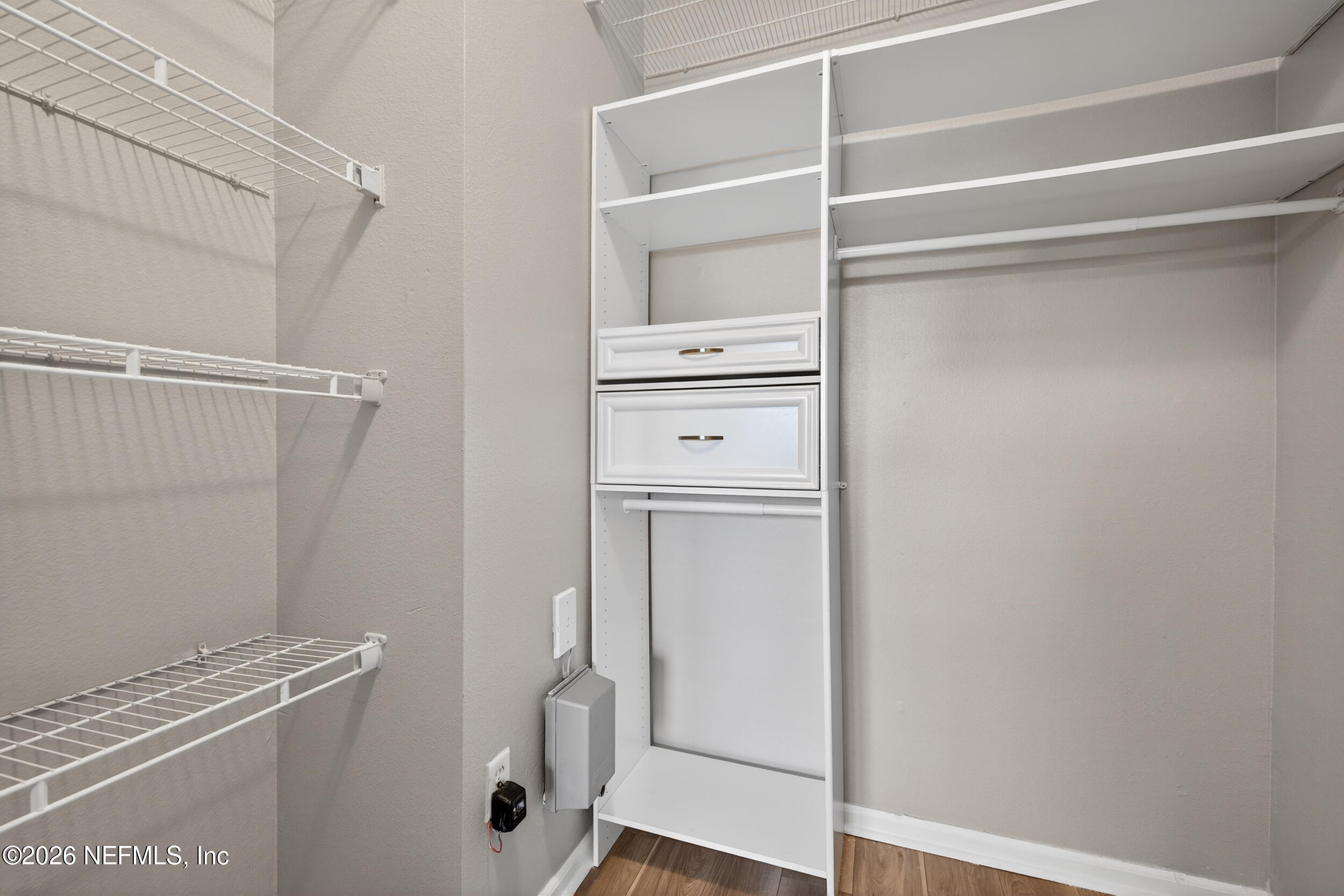 10550 Baymeadows Road, Unit 912 Jacksonville, FL 32256 - Photo 17 of 21 a view of walk in closet with empty racks