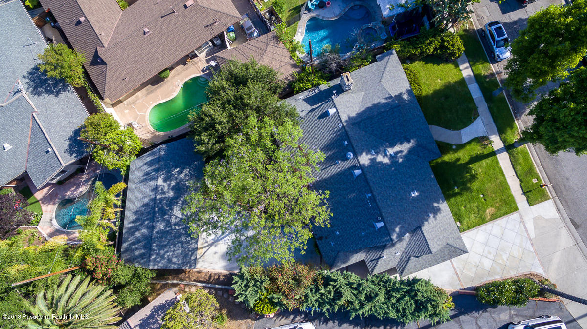 9624 Creemore Drive Tujunga, CA 91042 - Photo 55 of 56 an aerial view of a house