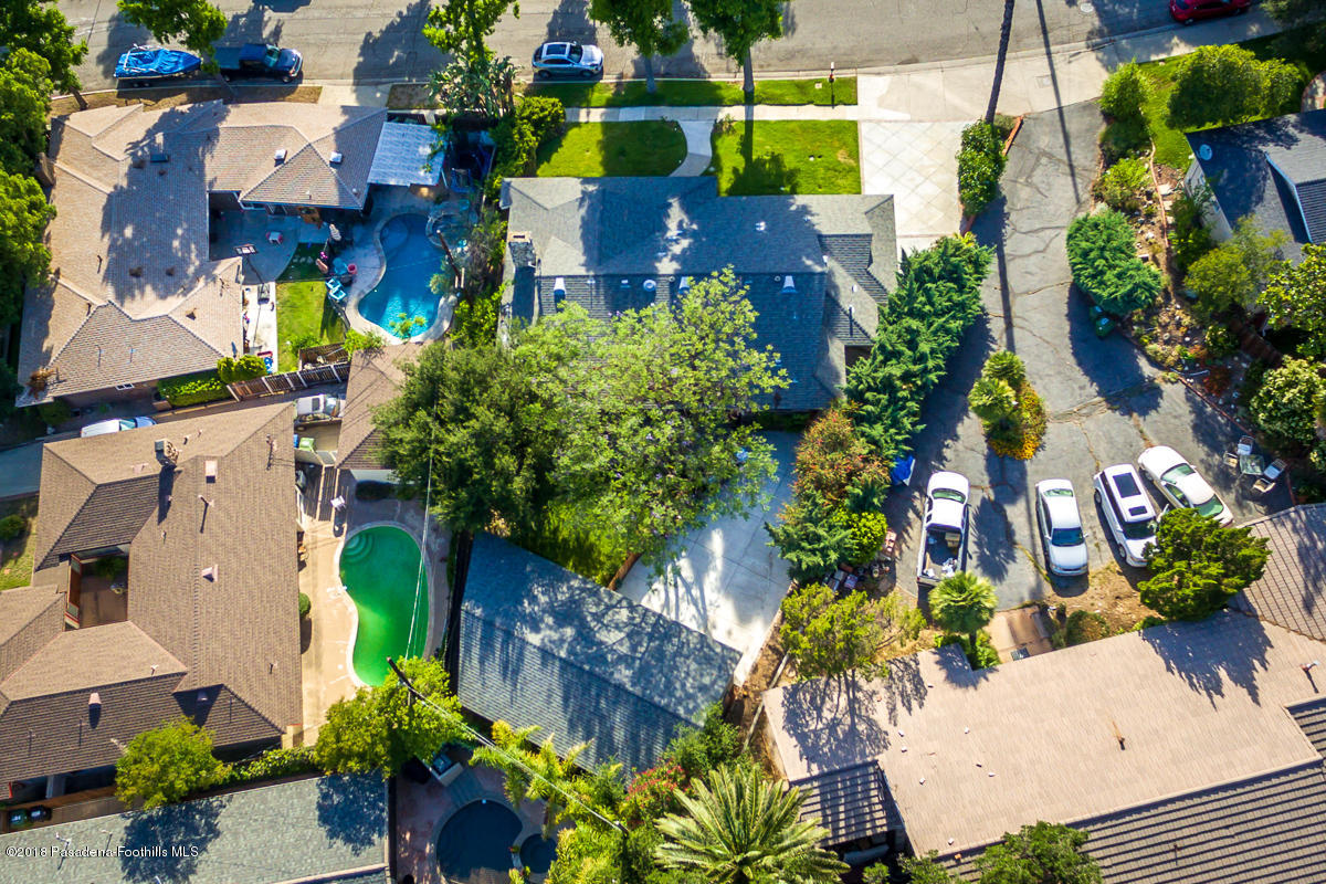 9624 Creemore Drive Tujunga, CA 91042 - Photo 56 of 56 an aerial view of a house