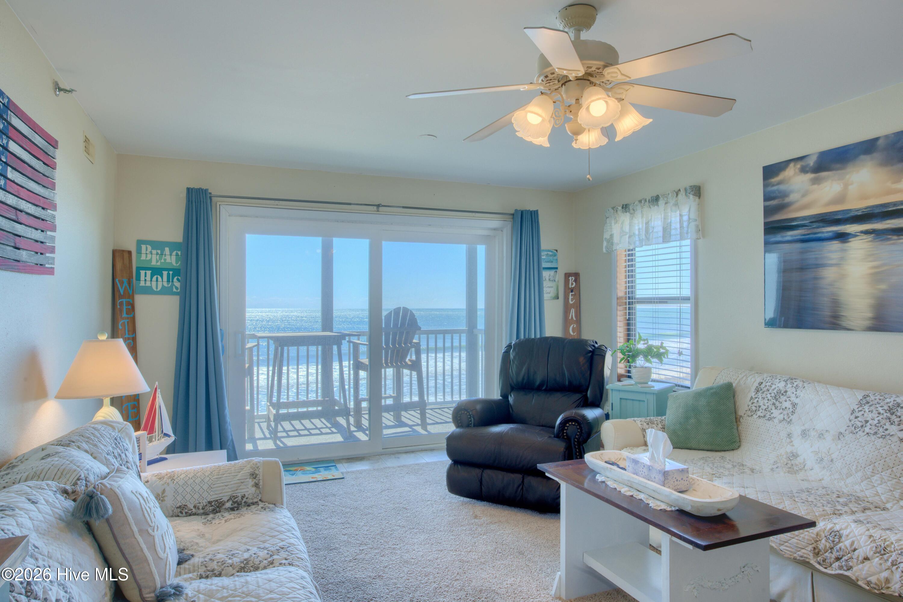 1896 New River Inlet Road, Unit 1209 North Topsail Beach, NC 28460 - Photo 16 of 50 Living Room