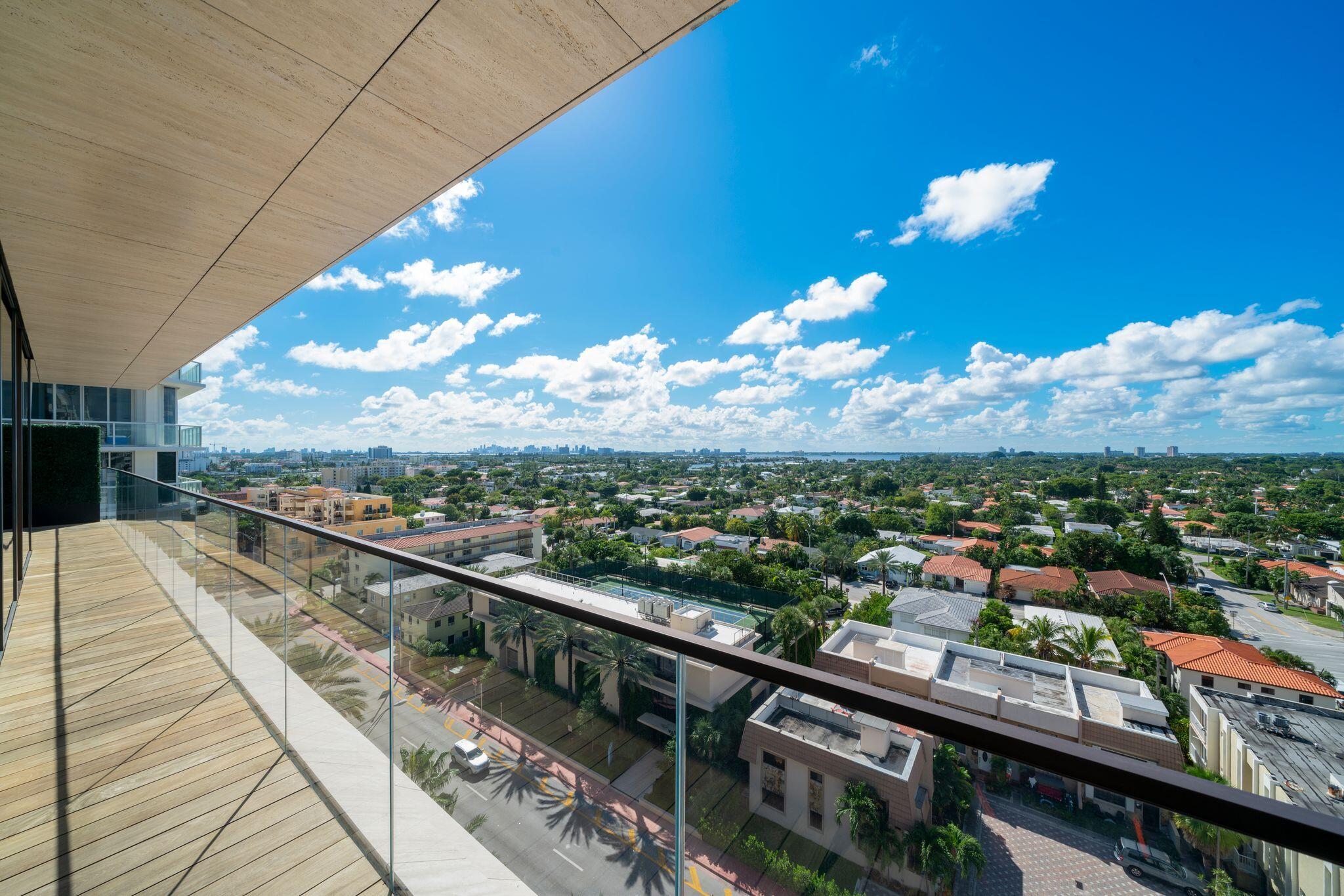 8955 Collins Avenue, Unit LPH Surfside, FL 33154 - Photo 27 of 40 a view of a balcony with city view