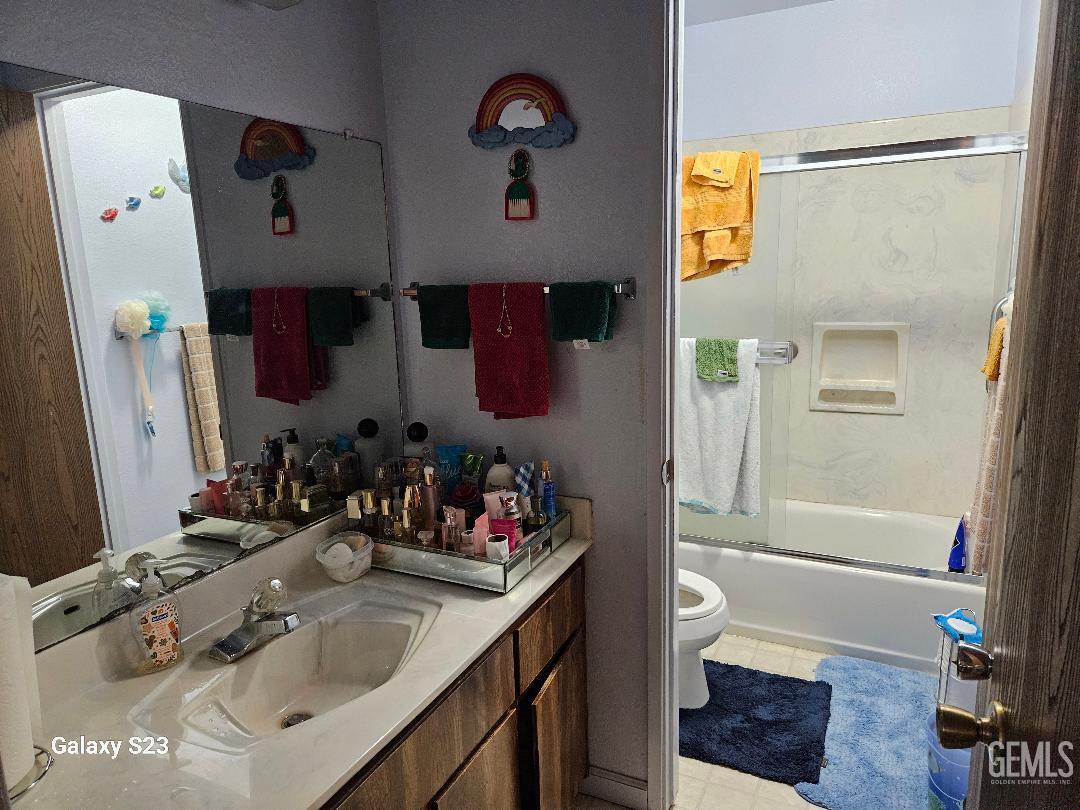 Undisclosed Address San Jose, CA 95111 - Photo 6 of 9 a bathroom with a sink vanity tub and shower