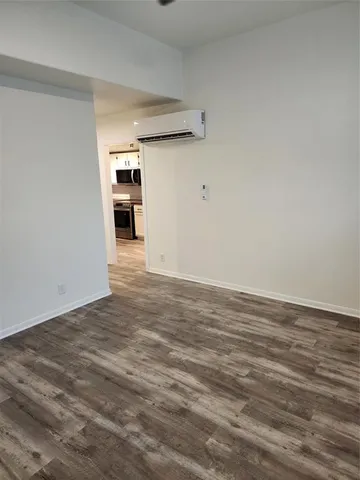 wooden floor in an empty room
