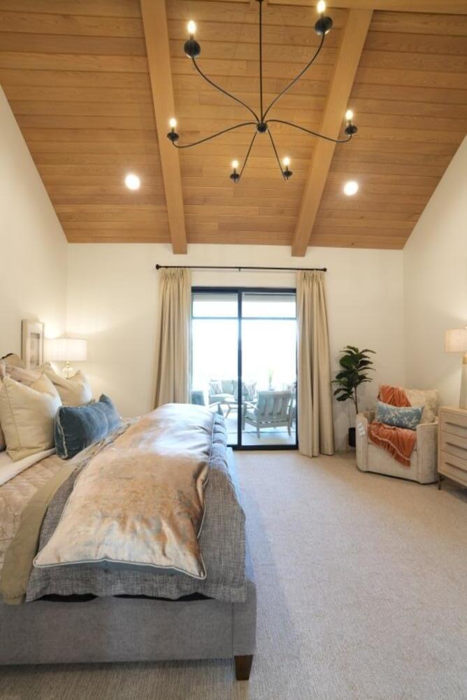 4101 149th Street Lubbock, TX 79423 - Photo 28 of 53 a bedroom with furniture and a large window