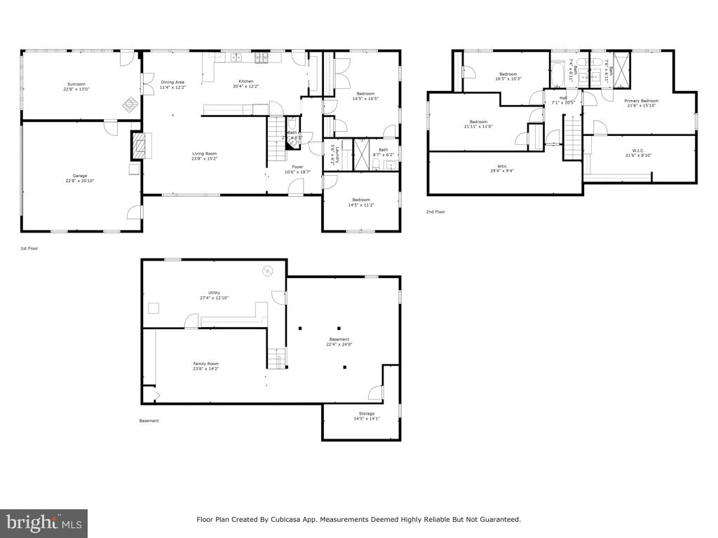 121 Gwynedd Manor Road North Wales, PA 19454 - Photo 59 of 59 Detailed residential floor plan layout.