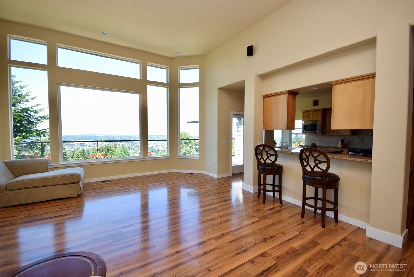 603 Owls Nest Road Sequim, WA 98382 - Photo 8 of 32 a living room with furniture and a large window